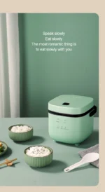 Mini Rice Cooker Automatic Household Kitchen Electric Cooking machine 1-2 People Food Warmer Steamer 1.2L Small Rice Cooker - Image 13