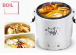 Electric Mini Rice Cooker Portable MultiCooker Household Rice Cookers 12V 24V 220V Pot Cooking Machine Pans For Car Truck Home - Image 13