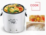 Electric Mini Rice Cooker Portable MultiCooker Household Rice Cookers 12V 24V 220V Pot Cooking Machine Pans For Car Truck Home - Image 12