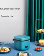 Mini Rice Cooker Automatic Household Kitchen Electric Cooking machine 1-2 People Food Warmer Steamer 1.2L Small Rice Cooker - Image 23