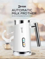 DEVISIB 3 in 1 Electric Milk Frother 300ml Automatic Hot and Cold Foam Maker for Coffee Latte Cappuccino Macchiato Hot Chocolate - Image 9