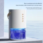 1000ml Dehumidifier Air Dryer for Home Office Negative ions Eliminate Damp Mold and Moisture Portable Air Dehumidifier EU US - Image 21