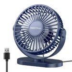 Electric Fan Portable Cooling Laptops Silent USB Fan Three Speed Adjustment for Home Office Desktop Outdoor Camping Mini Fan - Image 10