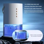 1000ml Dehumidifier Air Dryer for Home Office Negative ions Eliminate Damp Mold and Moisture Portable Air Dehumidifier EU US - Image 18