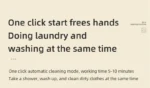 Mini Washing Machine Household Electric Washing Cup Underwear Socks Small Wireless Charging Washing Machine - Image 16