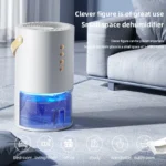 1000ml Dehumidifier Air Dryer for Home Office Negative ions Eliminate Damp Mold and Moisture Portable Air Dehumidifier EU US - Image 5