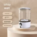 A White 2L Mini Washing Machine, 2000Mah, Fully Automatic Portable Turbine Led Washing Cup and Compact for Children's Clothing, Underwear, Panties, and Socks - Image 4