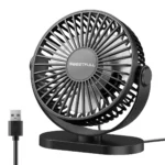 Electric Fan Portable Cooling Laptops Silent USB Fan Three Speed Adjustment for Home Office Desktop Outdoor Camping Mini Fan - Image 8