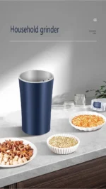 110V/220V Electric Grain Grinder 8 Blades Coffee Beans Grinders 300W Stainless Steel Nuts Bean Grain Mill Herbs Grinding Machine - Image 14