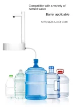 Portable Desktop Electric Water Dispenser Rechargeable Bottle Barreled Gallon Pump Automatic Drink Water Machine Juice Dispenser - Image 13