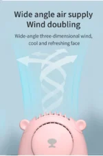 Handheld Summer Portable Fan Rechargeable Personal Fan 3 Speeds Handheld Fan Quiet And Small Fan For Home Camping Outdoor Travel - Image 30