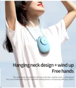 Handheld Summer Portable Fan Rechargeable Personal Fan 3 Speeds Handheld Fan Quiet And Small Fan For Home Camping Outdoor Travel - Image 13