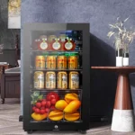 Household refrigerator Small office ice bar Tea refrigerator E-sports hotel display cabinet Beverage wine cabinet - Image 5