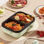 Multi-function Electric Hot Pot and Grill Pan - Image 2