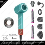 Super Hair Dryer Leafless Hair dryer Personal Hair Care Styling Negative Ion Tool Constant Anion Electric for Dyson Hair Dryers - Image 6