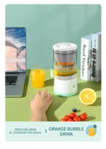 Portable Electric Juicer USB Rechargeable Wireless Mini Fruit Blender Automatic Juice Squeezer for Home Travel Office - Image 19