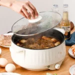 220V Multi Cookers Single/Double Layer Electric Pot 1-2 People Household Non-stick Pan Hot Pot Rice Cooker Cooking Appliances - Image 4