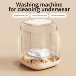 Small Washing Machine for Underwear Children's Clothes mini Washer fully automatic Portable Washing Machine with Spin Dryer 220V - Image 2