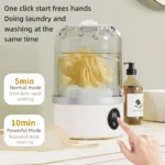 Mini Washing Machine Household Electric Washing Cup Underwear Socks Small Wireless Charging Washing Machine - Image 2