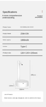 Portable Desktop Electric Water Dispenser Rechargeable Bottle Barreled Gallon Pump Automatic Drink Water Machine Juice Dispenser - Image 20