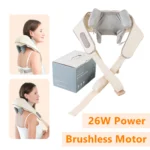 Foreverlily 26W Neck And Shoulder Massager Wireless Shoulder And Back Kneading Massage Shawl Trapezius Neck Cervical masajeador - Image 13