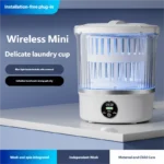 HOMEFISH Dehydrated Underwear Washing Machine Fully Automatic Dormitory Mini Mini Sock and Underwear Washing Machine