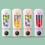 Stainless Steel Electric Blenders 700ml Juice Maker Blender 12 Leaves Strong BPA-free Smoothies/Ice Fruits/Nuts Blender Bottle - Image 13