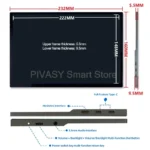 10.5 Inch 2k Portable Touch Screen TV Monitor Mobile for Movie Home Party Office Business Lightweight High-definition Saturation - Image 16