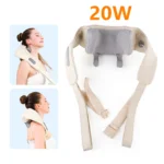 Foreverlily 26W Neck And Shoulder Massager Wireless Shoulder And Back Kneading Massage Shawl Trapezius Neck Cervical masajeador - Image 8
