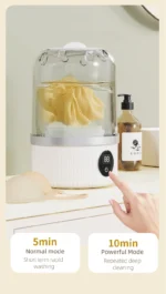 Mini Household Electric Washing Cup Underwear Socks Small Wireless Charging Washing Machine Pet clothes washing machine - Image 17