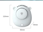Handheld Summer Portable Fan Rechargeable Personal Fan 3 Speeds Handheld Fan Quiet And Small Fan For Home Camping Outdoor Travel - Image 10