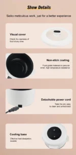 220V Household Multi Cookers 3.5L Electric Cooker Non-stick Cooking pot Hot Pot Smart Rice cooker Cooking Appliances - Image 22