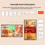 21.5/32 Inch LCD Advertising TV Android Touch All-in-one Machine Intelligwall Mounted Ent Advertising Display Screen for Store - Image 14
