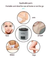 Electric Bone Glue Heater Hot Wax Machine Paraffin Pot Warmer Hair Removal Waxing Machine Wax-melt Epilator Digital Display - Image 15
