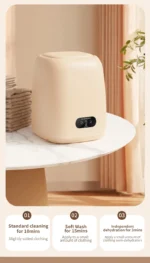 Small Washing Machine for Underwear Children's Clothes mini Washer fully automatic Portable Washing Machine with Spin Dryer 220V - Image 19
