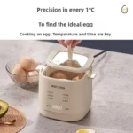 Electric Egg Cooker Multi-Functional Household Egg Cooker High Capacity Soft Medium Hard-Boiled Egg Cooker Egg Custard Steamer - Image 3