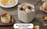 Electric Egg Cooker Multi-Functional Household Egg Cooker High Capacity Soft Medium Hard-Boiled Egg Cooker Egg Custard Steamer - Image 13