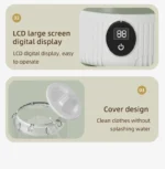 Mini Washing Machine Household Electric Washing Cup Underwear Socks Small Wireless Charging Washing Machine - Image 28