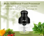Wancle 0.6L Household Meat Grinder Food Processor Stainless Steel Blade 350W High Power Vegetable Fruit Chopper Kitchen Grinder - Image 10