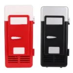 1Pc Mini USB Refrigerator Office Mini Heating And Cooling Dual Use Portable Refrigerator Drink Cooler - Image 10