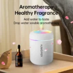 180ML Mini Air Humidifier USB Electric Aroma Diffuser Essential Oil Purifier Aromatherapy Mist Maker Lights For Car Home Bedroom - Image 12