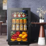 Household refrigerator Small office ice bar Tea refrigerator E-sports hotel display cabinet Beverage wine cabinet - Image 12