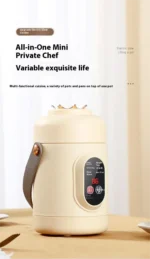 HOMEFISH Multifunctional Rice Cooker Portable Small Travel Electric Kettle Household Hot Pot with 110V US/220V EU Plug - Image 11
