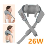 Foreverlily 26W Neck And Shoulder Massager Wireless Shoulder And Back Kneading Massage Shawl Trapezius Neck Cervical masajeador - Image 7