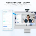 4K Webcam 1080P 60fps Web Camera EMEET C60E 4K Binocular USB Camera With RGB Light for Streaming/Gamer Video Camera for Computer - Image 18