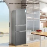 ZML  household double door three door large capacity refrigeration and freezing energy saving first-class energy efficiency - Image 2