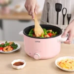 Electric cooking 2L dormitory student pot multi-functional instant noodles small electric pot low power electric hot pot - Image 5