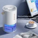 1000ml Dehumidifier Air Dryer for Home Office Negative ions Eliminate Damp Mold and Moisture Portable Air Dehumidifier EU US - Image 17
