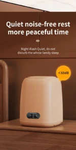 Small Washing Machine for Underwear Children's Clothes mini Washer fully automatic Portable Washing Machine with Spin Dryer 220V - Image 23
