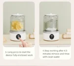 Mini Washing Machine Household Electric Washing Cup Underwear Socks Small Wireless Charging Washing Machine - Image 19